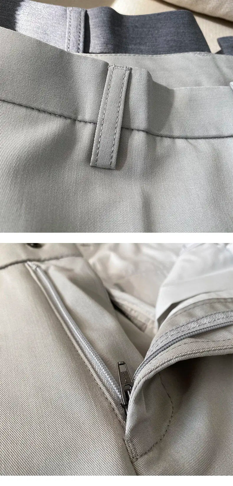 Men Suit Pant 2025 Autumn Solid Elastic Waist Dress Pants Calça Masculina Men Slim Business Office Social Ankle Length Trousers
