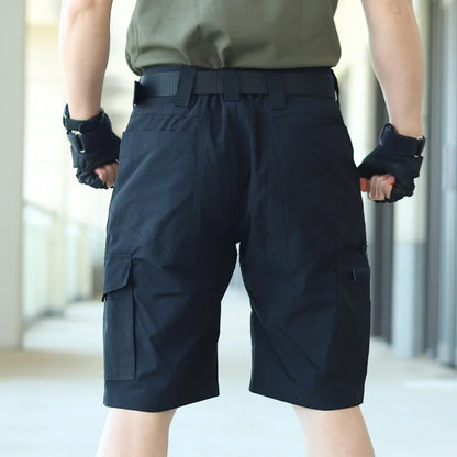 Tactical Camouflage Shorts Outdoor Work Pants Men's Multi-pocket Casual Cargo Short Pants Quick Dry Wear-resisting Shorts Male