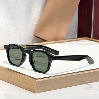 Modern Square Classical Sunglasses Men Women Handmade Fashion High Street Premium Quality UV400 Glasses with Case
