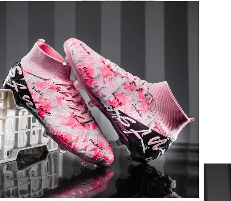 Professional Football Boots Men Soccer Shoes Society Football Cleats FG Lightweight Training Soccer Sneakers Outdoor Sports Shoe
