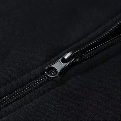 Helluva Boss Print Hooded Zipper Men Women Casual Fashion Fall Winter Warm Vintage Long Sleeve Tops Fleece Zip-Up Sweatshirts
