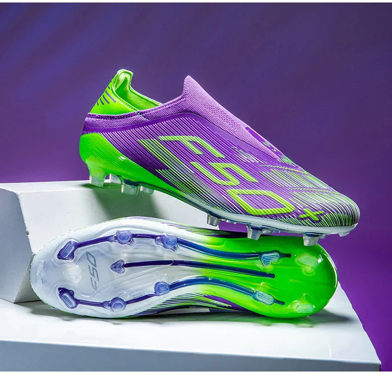 New Men's Soccer Shoes Non Slip Indoor Football Boots Sport Comfortable Grass Cleats Ultralight Fg Turf Futsal Adult Non-Slip
