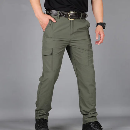 Asian Size Summer Cargo Pants Men Pants Streetwear Jogger Trekking Hiking Mountain Work Tourism Trousers