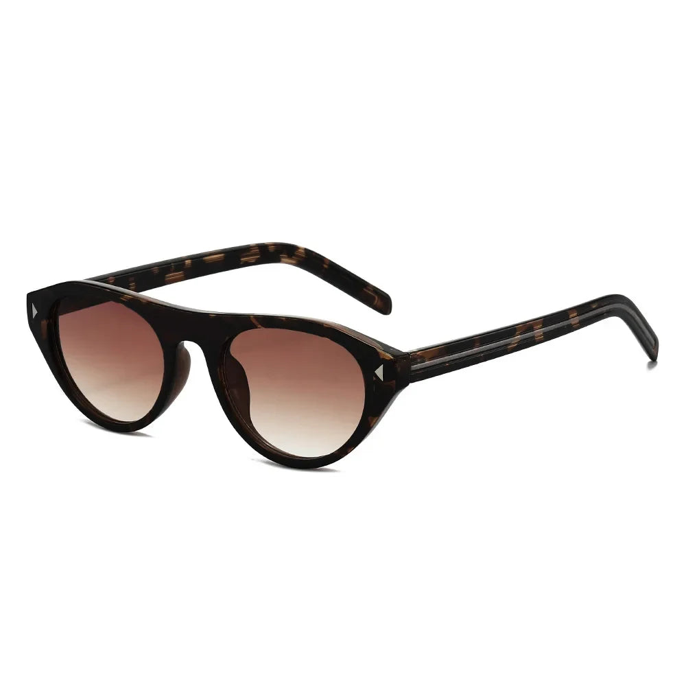 Top Selling cat eye sunglasses for women vintage small frame gradient uv400 sun glasses men retro hip hop driving shades