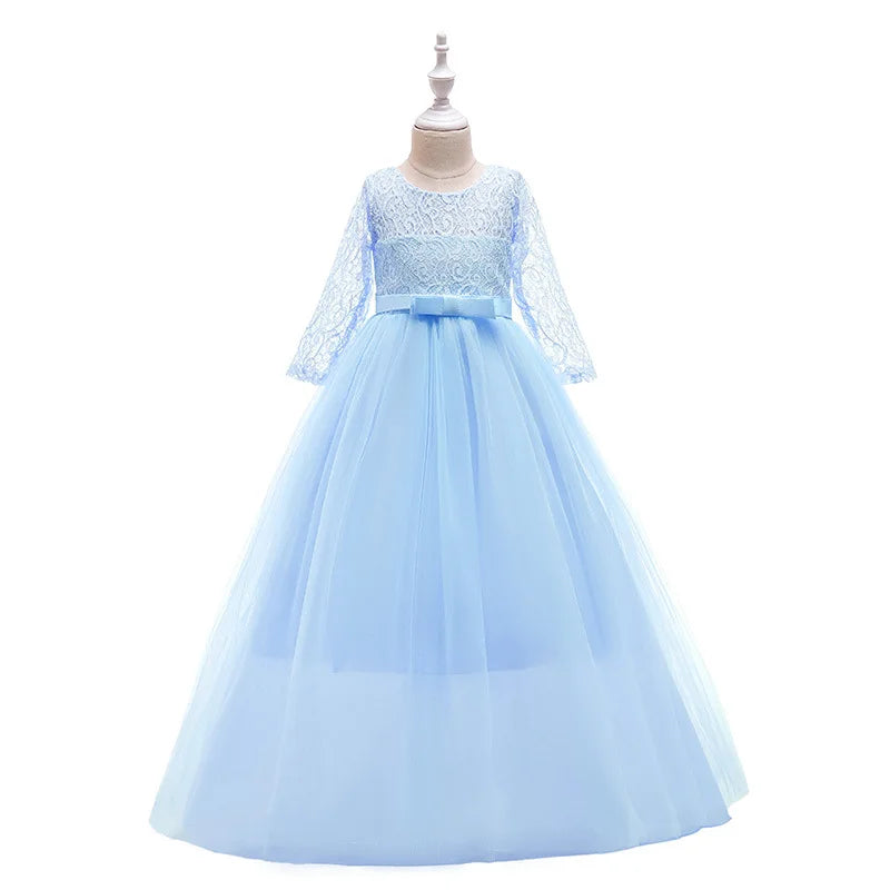 Children Princess Girls Party Wear Kids Christmas Dress Girl's Birthday Dress Baby Girl Wedding Banquet Clothes 3-14 Years