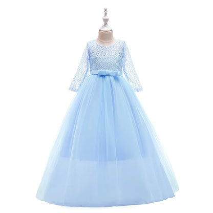 Children Princess Girls Party Wear Kids Christmas Dress Girl's Birthday Dress Baby Girl Wedding Banquet Clothes 3-14 Years
