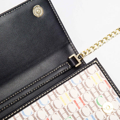 Fashionable Classic Retro Women's New Shoulder Bag PVC Material Business Office Commuter Women's Chain Bag
