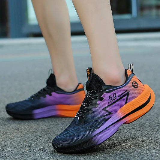 Men Sports Running Shoes Casual Marathon Lightweight Women's Comfortable Athletic Nonskid Walking Sneakers Outdoors Couple Shoes