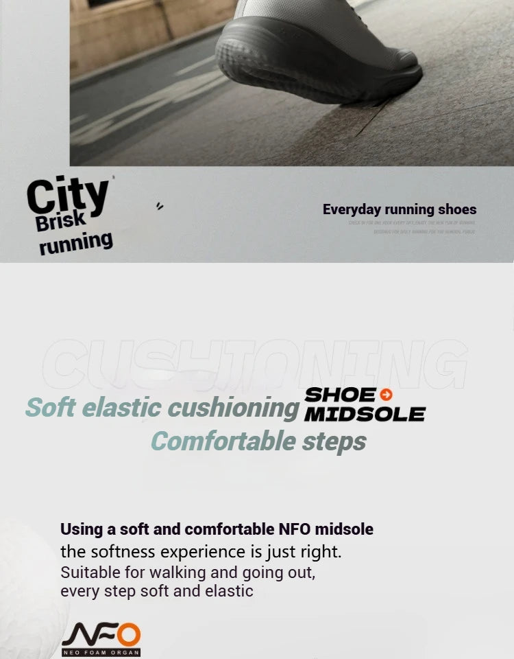 Men Running Shoes Lightweight Breathable Versatile Cushioning Casual Rebound Sneakers Male 672542217F