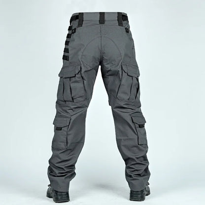 Tactical Pants For Men Casual Multi-Pockets Cargo Trousers Quick Dry Outdoor Waterproof Work Trousers Wear-Resistant Overalls