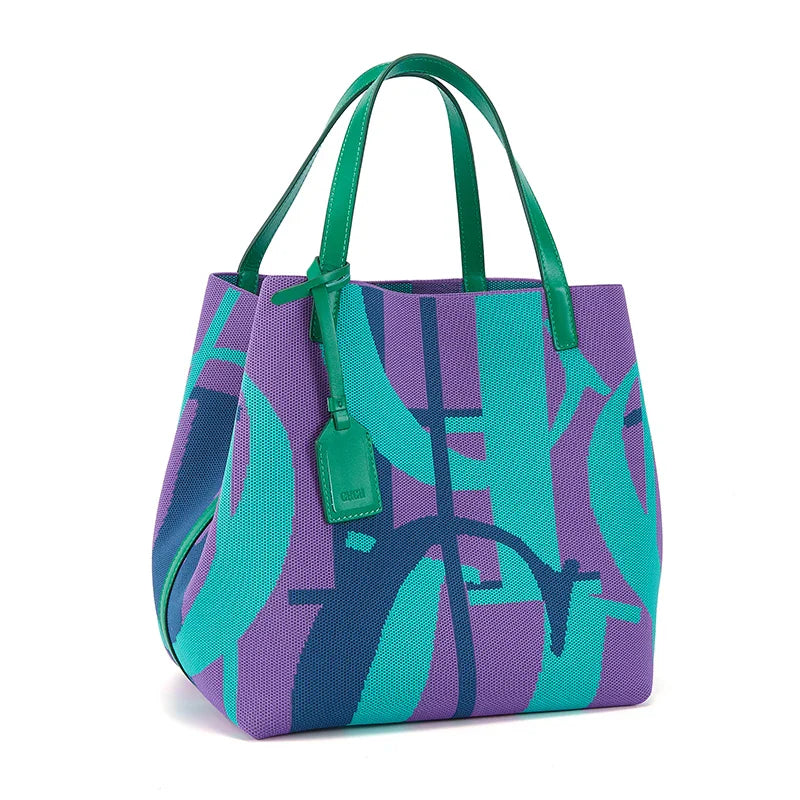 Shopping Bag Mommy Summer New Simple Large Capacity Women's Handbag 27 * 12 * 27cm