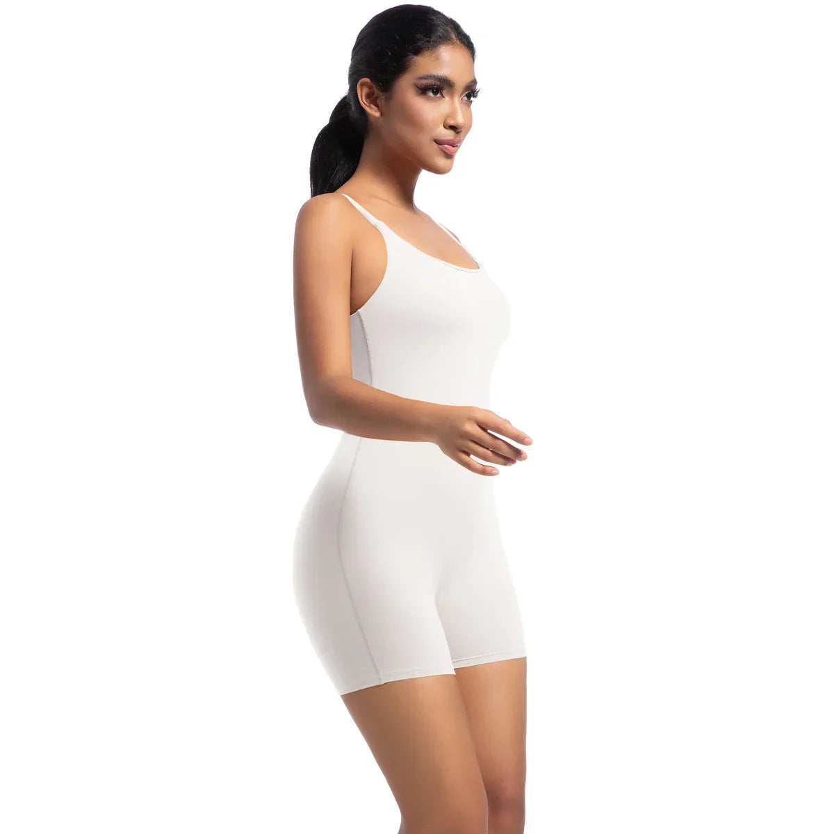 Women Bodysuits Women Strappy Romper Seamless Jumpsuit Romper Backless Set Fitness Bodysuit  Hip Lift One-piece Sports Bodysuit