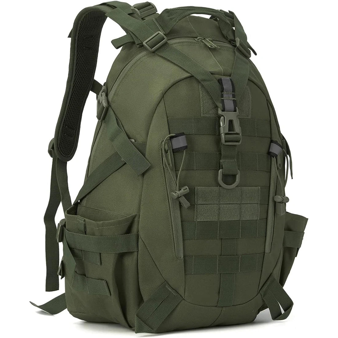 40L Tactical Backpack for Men Camping Hiking Backpacks Reflective Outdoor Travel Bags Survival Molle Climbing Rucksack Bag