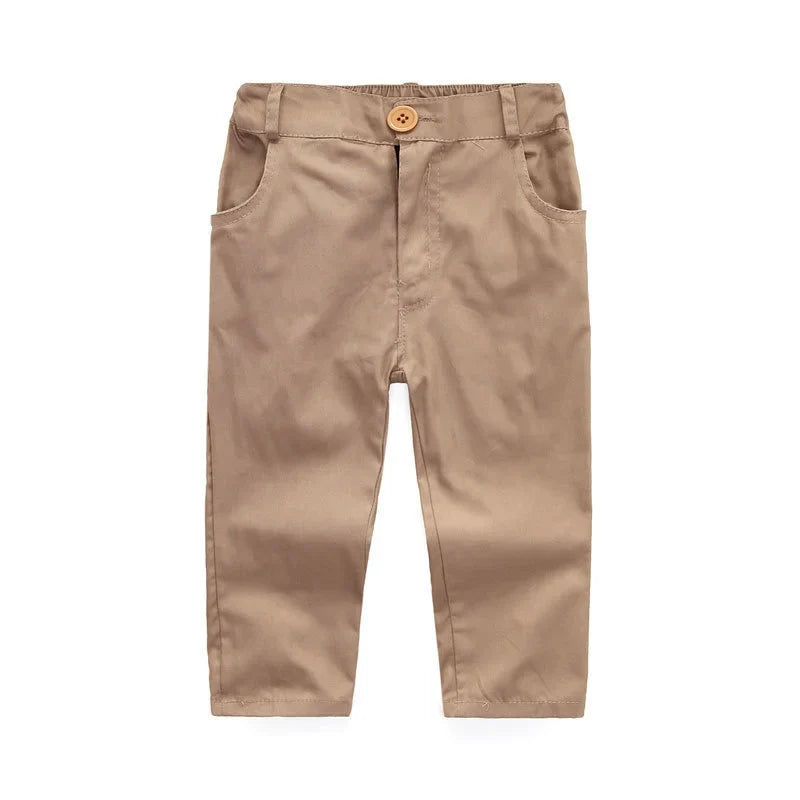 New Spring Autumn Baby Boys Clothes Children Casual Coat Shirt Pants 3Pcs/Set Kids Gentleman Suit Infant Outfits Toddler Costume