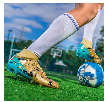 Professional Football Boots Men Soccer Shoes Society Football Cleats FG Ultralight Training Soccer Sneakers Outdoor Sports Shoe