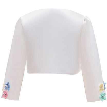 Dreamy Girl Embroidery Sleeveless Unicorn Mesh Princess Dress With Hair Hoop Wing For Kids Party Performance Birthday Gift 2-10T