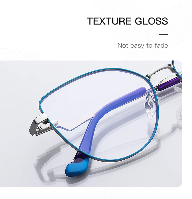 New Myopia Prescription Glasses Hyperopia Reading Glasses Anti Blue Light Computer Glasses Optical Eyeglasses Frame Women