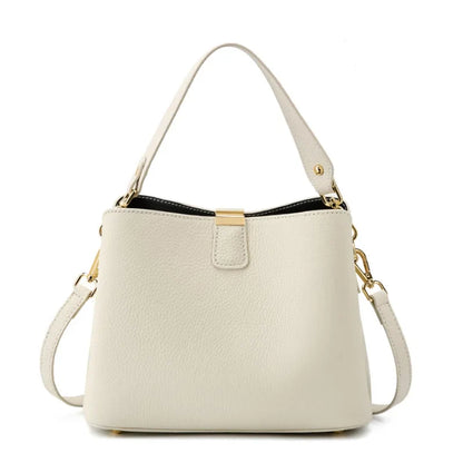 Genuine Leather Women's Bag Luxury Designer Shoulder Bag Large Capacity Cowhide Handbags High Quality Women Crossbody Bags