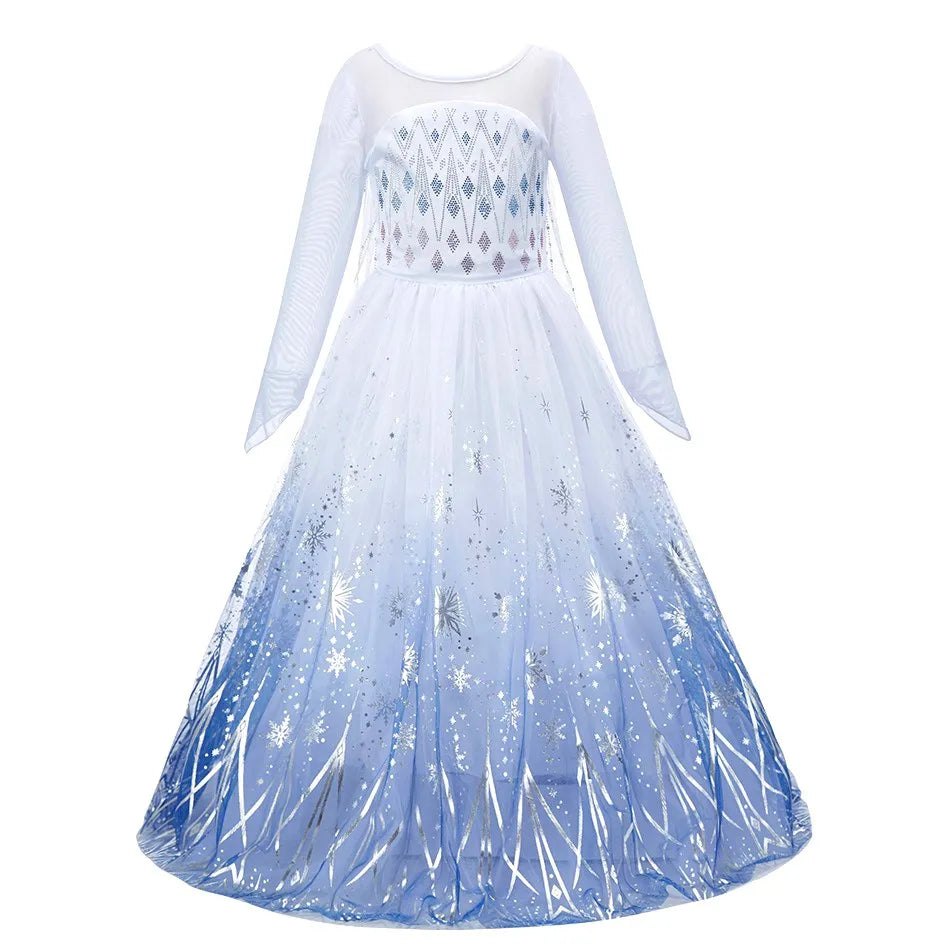 Kids Encanto Mirabel Isabela Dolores Costume Girls Elsa Belle Rapunzel Mermaid Carnival Cosplay Dress Children Princess Clothes