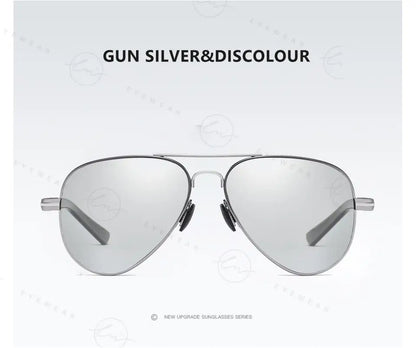 Brand Design Aviation Sunglasses Polarized Man Photochromic UV400 Glasses Woman Anti-glare Driving Goggles zonnebril heren