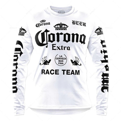 Camping Motorcycle Mountain Bike Team Downhill MTB Jersey Offroad Bicycle Locomotive Shirt Cross Country Fishing Hunting Clothes