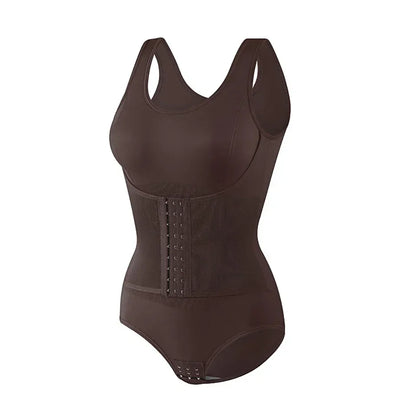 2026 New Bodysuit Shapewear with Zipper Belt Women Tummy Control Fajas Body Shaper Waist Trainer Slimming Cincher Corset Tops