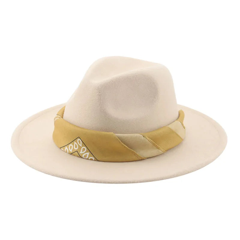 Hats for Women Fedoras Felted Hat Men Women Band Western Cowboy Jazz Caps Dancer Outdoor Women Fedora Hat шляпа женская шляпа