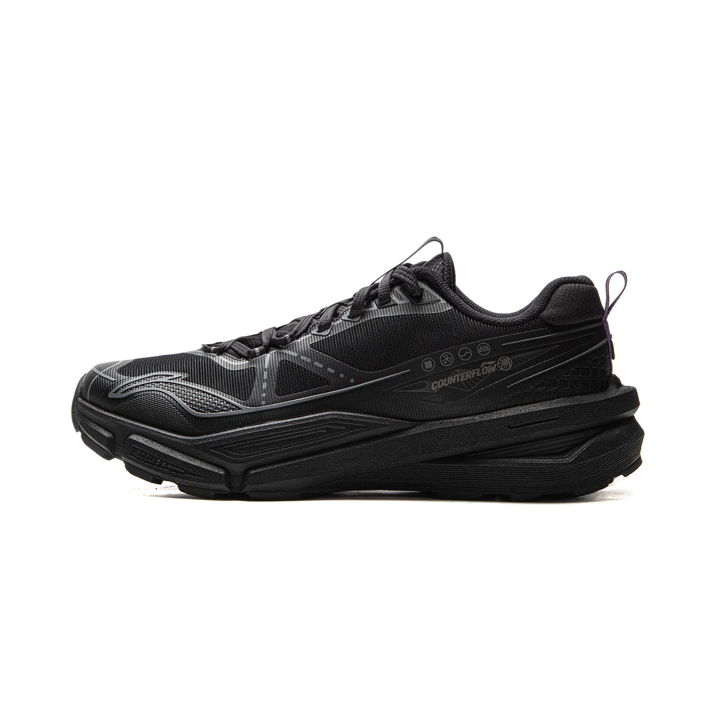 Unisex AXL FLIT Outdoor COUNTERFLOW Hiking Shoes BOOM Cushion Lightweight High Rebound LiNing Leisure Sneakers AHTV027
