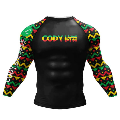 New UPF 50+ Rashguard Men's Surfing T-Shirt Quick Dry UV Protection Breathable Long Sleeve Beach Surf Wear Fitness Running Shirt