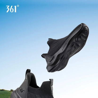Lightweight Slip-On Men Running Shoes Breathable Mesh Upper Cushion Comfort Soft Soled Male Sneakers 672542215F