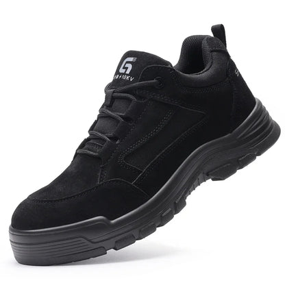Fashion 2025 Plastic Toe Summer Breathable Labor Shoes Composite Toe Cap Indestructible Work Safety Boots Sneakers Male Footwear