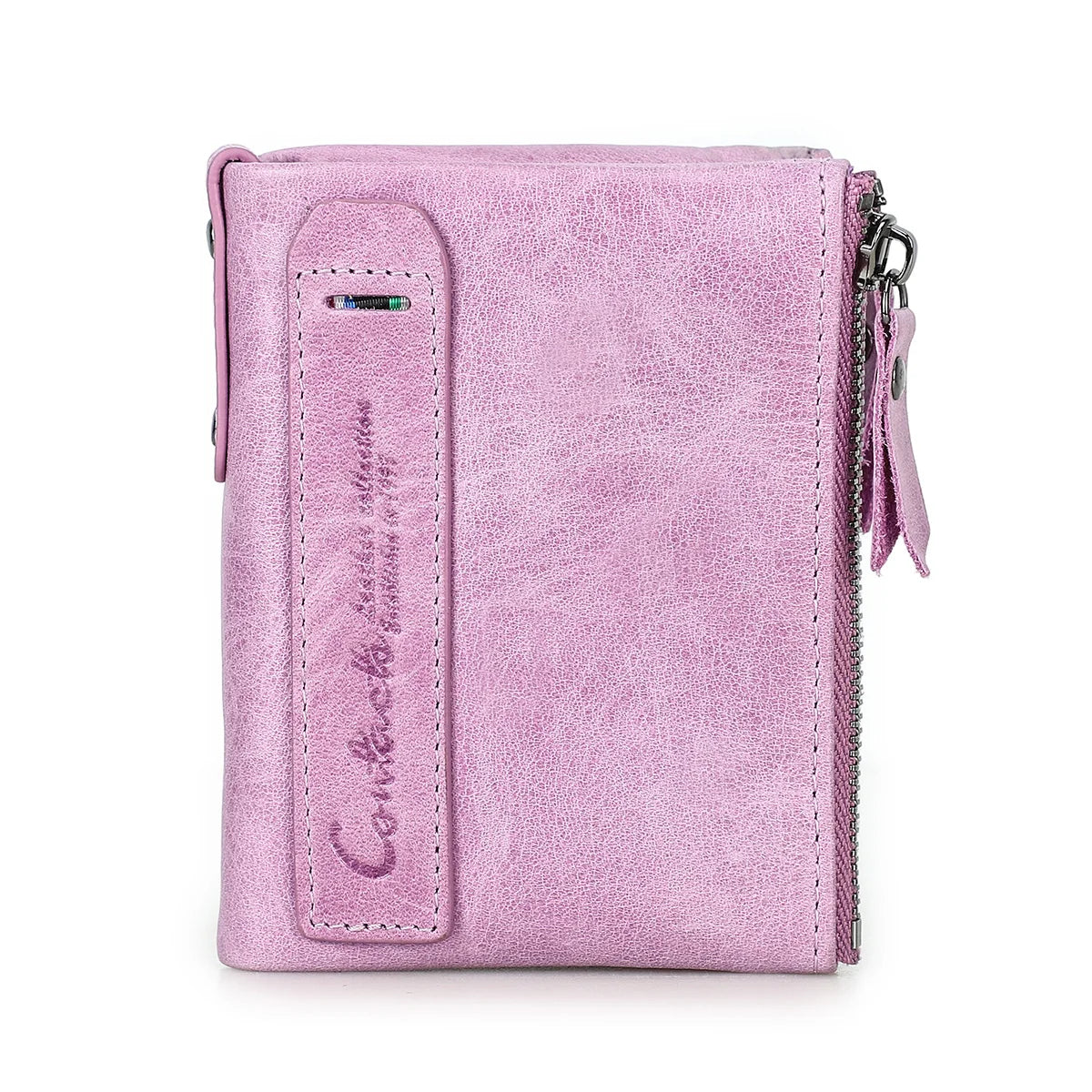 Fashion Genuine Leather Women Wallet Bifold Card Holder Coin Purse Small Women's Purse Money Clip Men Pocket Wallets