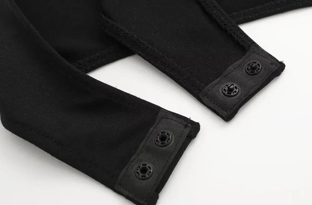 Women Fashion With Halter Neck Skinny Bodysuit Sexy Sleeveless Snap-button Female Playsuits Mujer