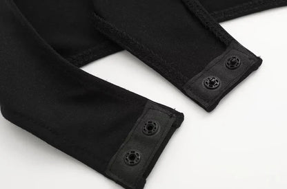 Women Fashion With Halter Neck Skinny Bodysuit Sexy Sleeveless Snap-button Female Playsuits Mujer