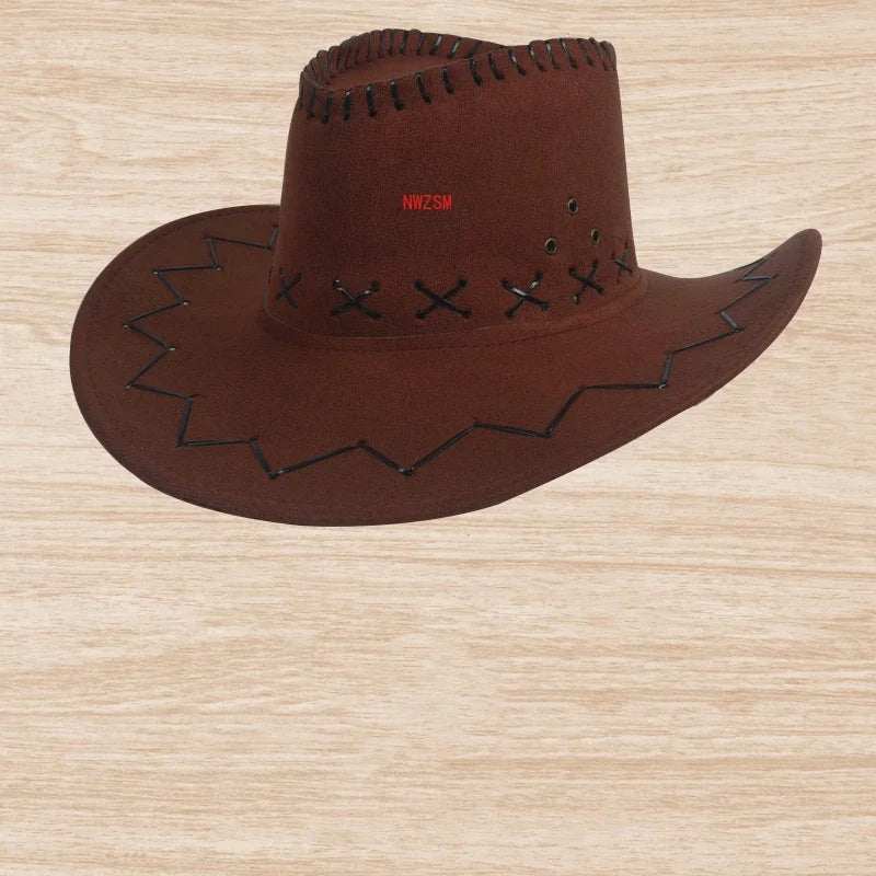 2024 Children Adult Cowboy Cosplay Costumes Halloween Party Masquerade Boy Woman Wild West Fancy Cowgirl Vest Cap Scarf Outfits