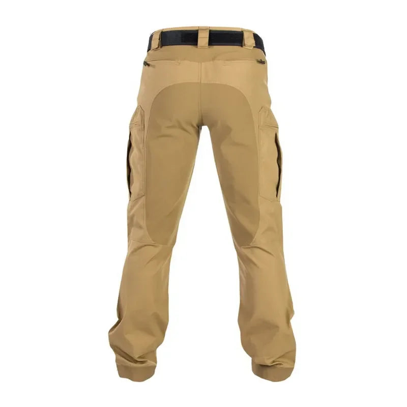 P40 Tactical Pants Mens Spring Autumn Multi-Pockets Wear Resistant Cargo Pants Outdoor Hiking Casual Loose Trousers Male Joggers