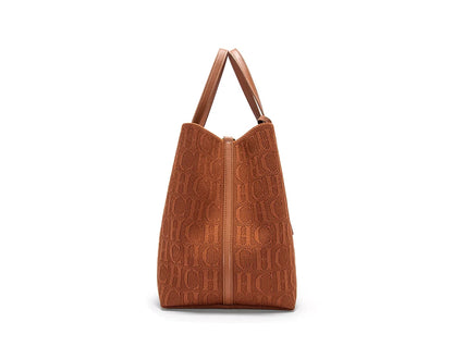 Fashionable Classic New Solid Color Outer Bag Women's Handbag Exquisite Craftsmanship Large Capacity Tote Bag