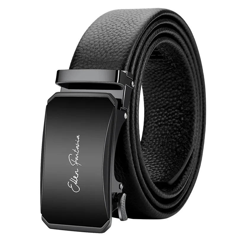Men Belt Genuine Leather belt for men Alloy buckle ratchet belts Men Designer Belt Automatic belts 벨트