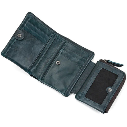Portefeuille de luxe de marque de créateur pour homme, porte-cartes en cuir véritable souple, petit porte-monnaie pour pièces de monnaie et cartes de crédit, portefeuilles masculins à glisser dans les poches.