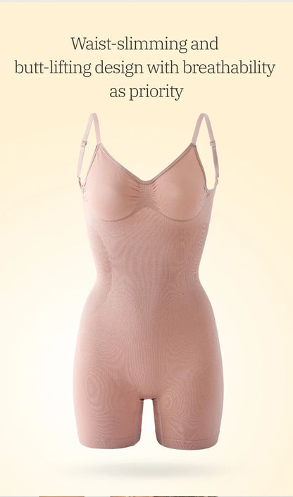 Seamless Low Back Bodysuit Shapewear Women Butt Lifter Smooth Body Shaper Backless Slimming Sheath Flat Belly Corset Underwear