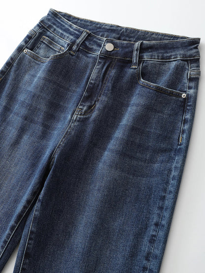 Plus Size Women Jeans Wide Leg Women Jeans Autumn Straight Lady Loose Large Size Jeans 175cms Lady Women Jeans 2023 Full Length