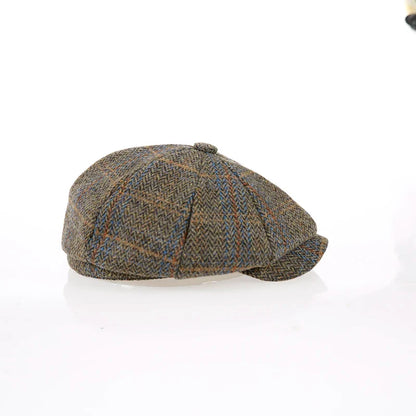Newsboy Hat 60% Wool Men Berets Grey Herringbone Flat Caps Women British Painters Hat Autumn Winter hats Octagonal Cap BJM42