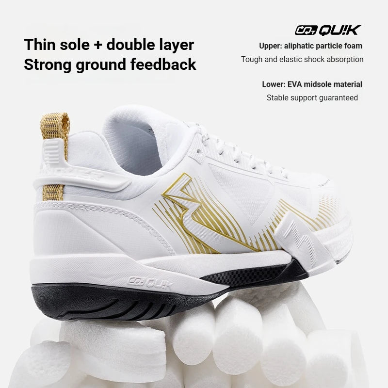 PRO V2 Badminton Shoes Unisex Mesh Breathable Shock-Absorbing Wear-resistant Professional Sneakers 672624401