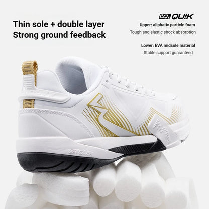 PRO V2 Badminton Shoes Unisex Mesh Breathable Shock-Absorbing Wear-resistant Professional Sneakers 672624401