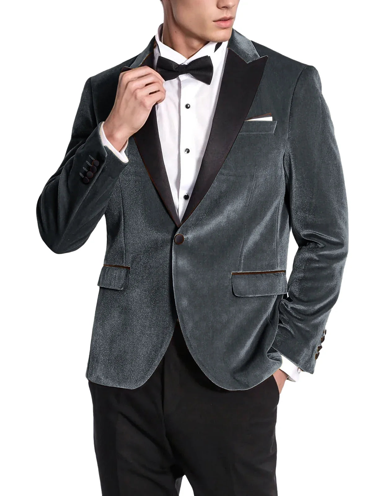 High Quality Classic Men's Suits 1Piece Velvet Custom Suit Timeless Style Every Occasion Wedding Dating Prom Annual Dinner Party