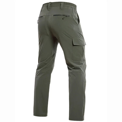 Men’s Lightweight Hiking Pants Quick Dry Water Resistant Tactical Work Outdoor Fishing Cargo Trousers