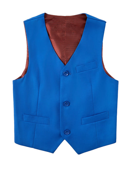 Boys Suit Vest Casual College Party Wedding Kids Vest Size 4-16Y