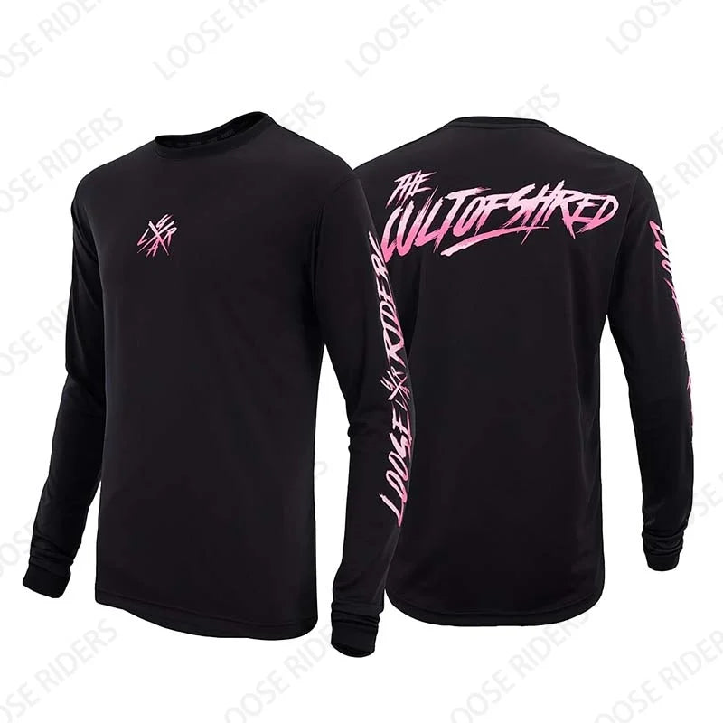 2023 Loose Rider Mens Long Sleeve Jersey BMX Enduro Downhill Jerseys MTB Mountain Bike Shirts Off Road DH Motorcycle Jersey