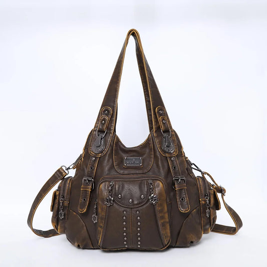 Women Handbags Women Shoulder Bags Fashion PU Leather Handbag Female Satchel Big-capacity Shoulder Purse Bag bolsa feminina