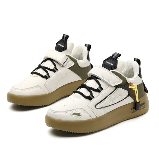 Sport Kids Sneakers Boys Casual Shoes For Children Sneakers Girls Shoes Leather Anti-slippery Fashion tenis infantil menino
